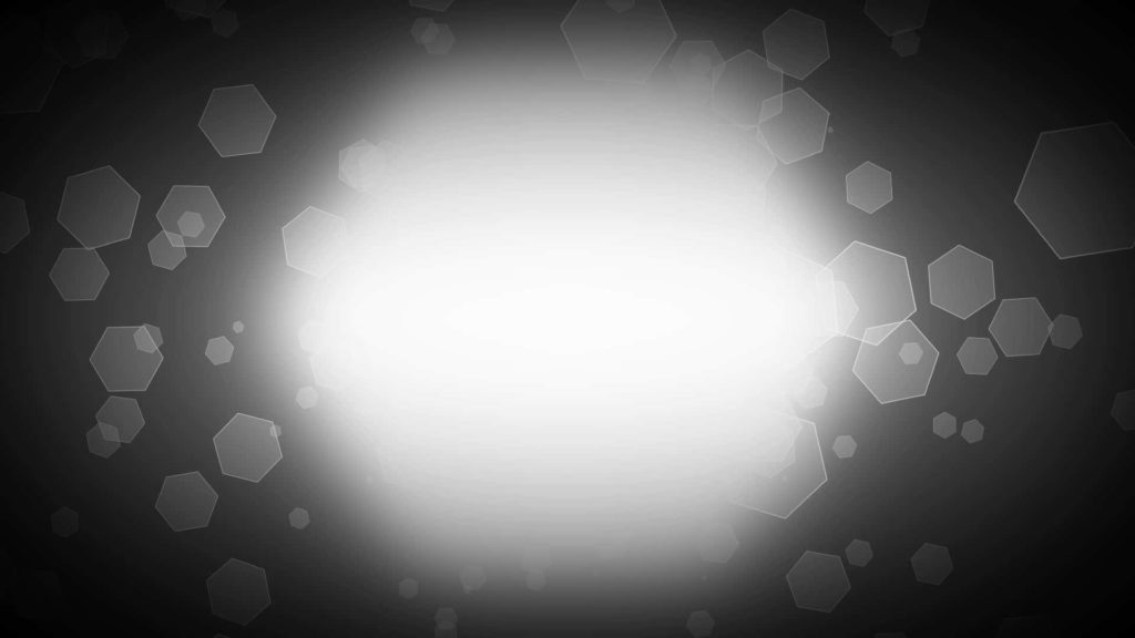 Abstract Static Video Matte with Geometric Particles and Spotlight